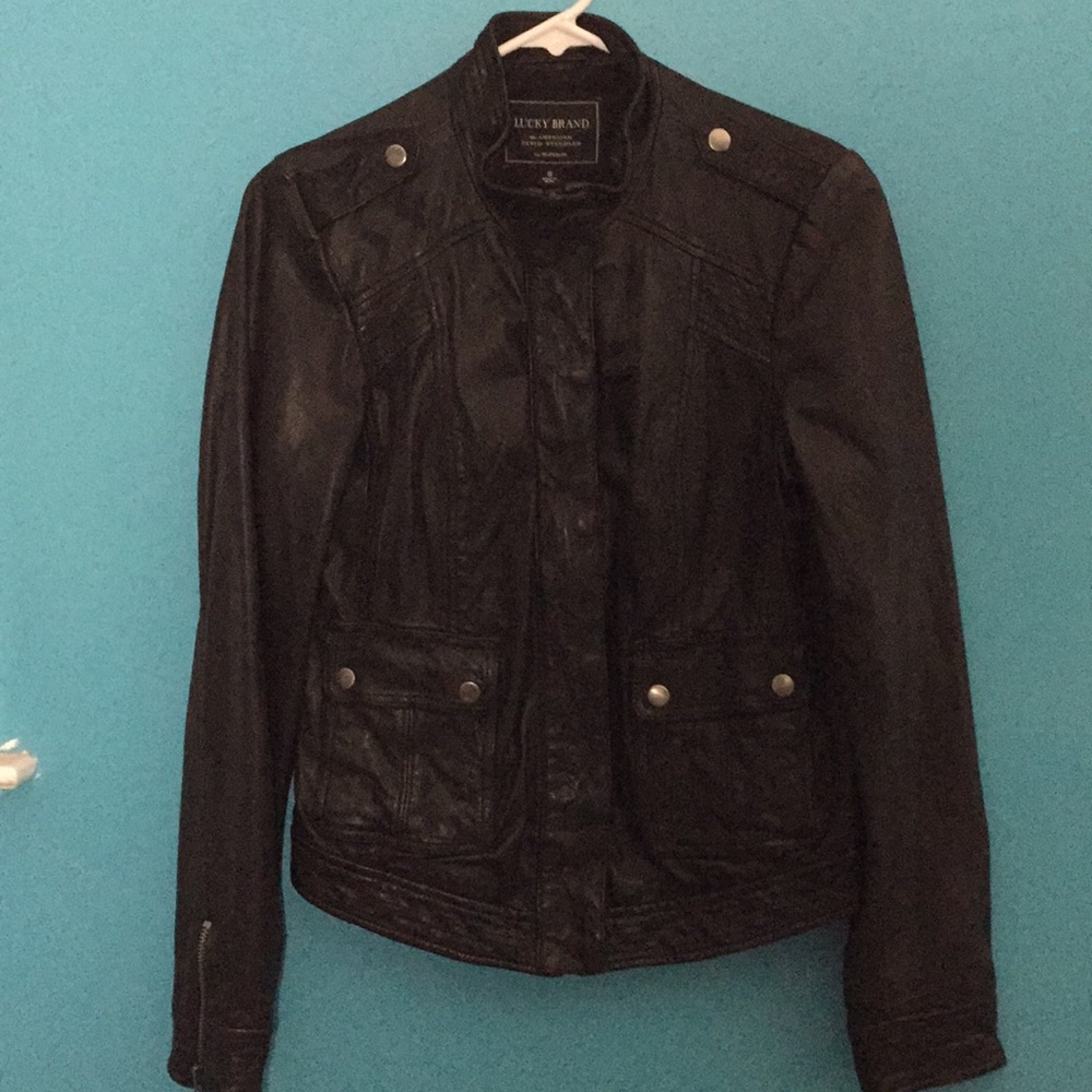 Lucky Brand leather jacket